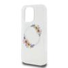 Etui do iPhone 16 Pro Guess Hardcase Flowers Wreath MagSafe