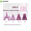 20pcs/set Dental Lab Ceramist Tool Ceramic Firing Pegs for Crowns and Bridges In Porcelain Furnace