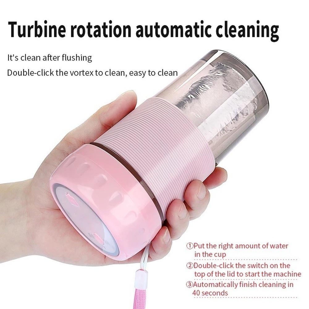 Портативная соковыжималка 300 мл, USB перезаряжаемый мини-бытовой миксер, кухонный комбайн, блендер, соковыжималки, домашняя электрическая чашка для сока