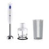 Ручной блендер Braun 1 MQ10201MWH Детское питание Easy Time 3 функции в простом немецком дизайне Multi-Quick Легкий, компактный, приготовление, смузи,
