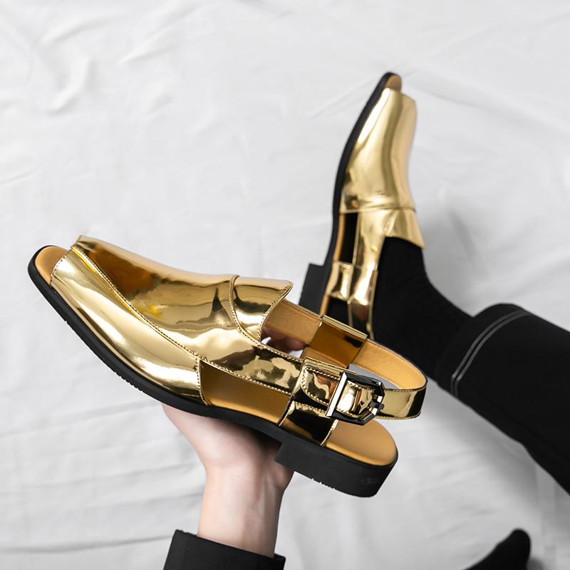 Fashion Casual Party Men's Summer Shoes Fashion Designer's New Style Nightclubs and Hairstylists Daily Breathable Walking Shoes 38-46