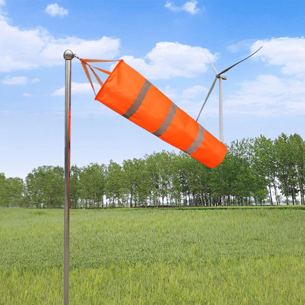 Ветроуказатель носки светоотражающий шест уличный флаг баннер водонепроницаемый ткань Оксфорд садовый декор
