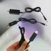 1 Комплект USB-кабель Повышающий преобразователь DC 5V в 12V Шнур для усиления сигнала для Wi-Fi роутера, модема, вентилятора 5.5*2.1мм Разъем кабеля Wi-Fi к Powerbank