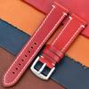 Vintage Genuine Leather Watchband 7 Colors Strap 18mm 20mm 22mm 24mm Women Men Cowhide Smart Watch Band Belt Accessories