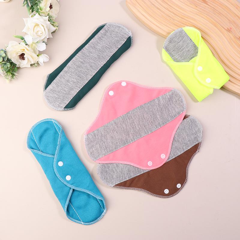 Тонкие тканевые прокладки Мягкие хлопковые моющиеся женские ежедневные прокладки Гигиенические прокладки Салфетки Ежедневные многоразовые менструальные гигиенические прокладки