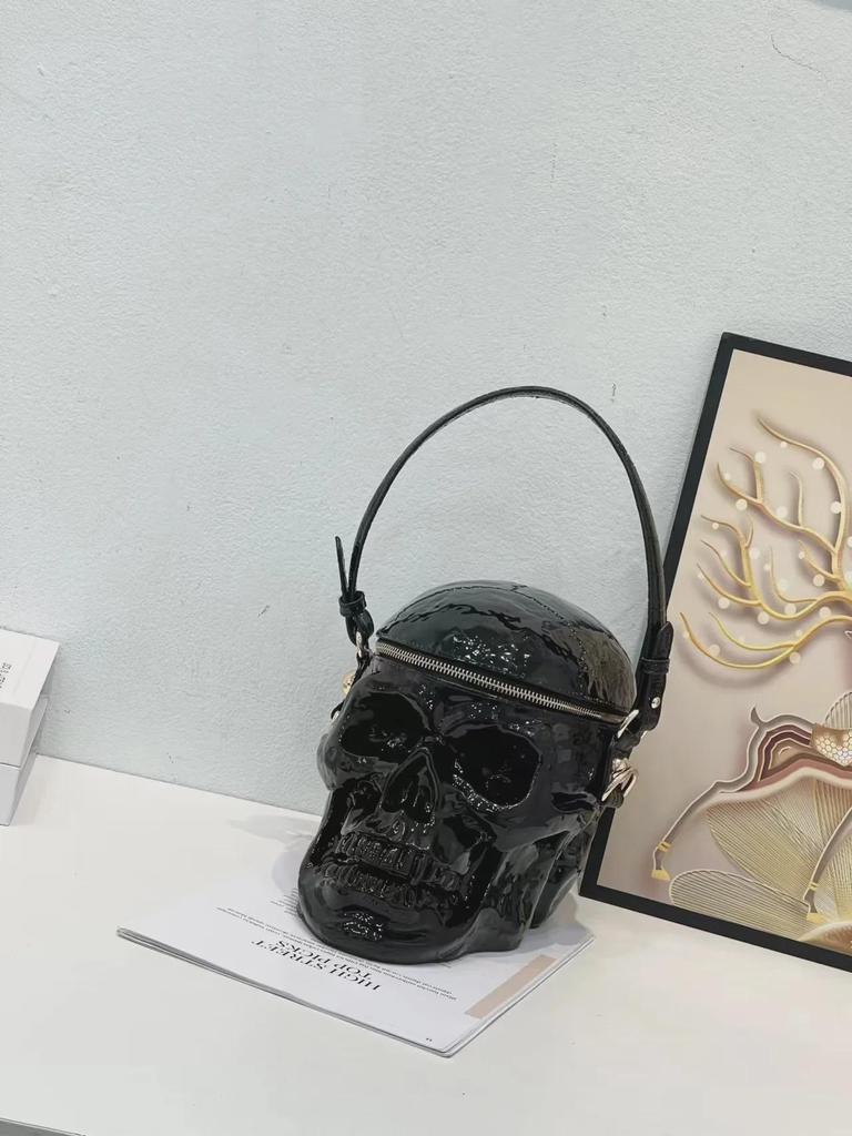 2024 Halloween Skull Handbag: European & American Design, Shoulder & Messenger Styles