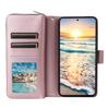 R20 For Samsung Galaxy S23 Leather Case Zipper Wallet Folio Flip Phone Cover