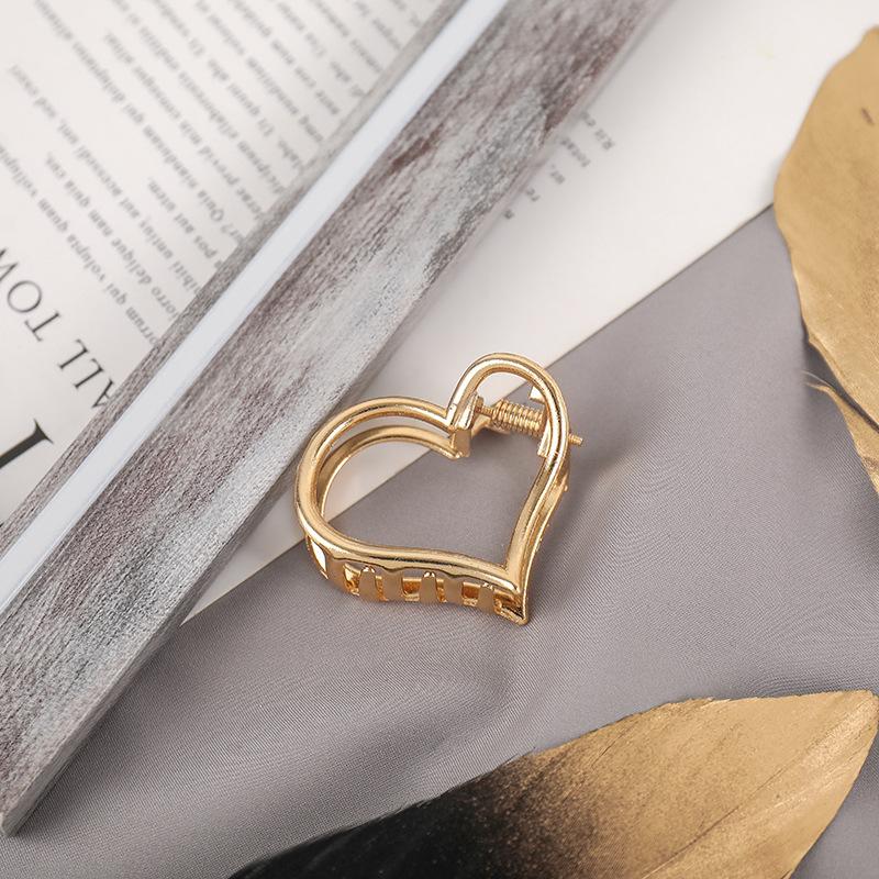 New Metal Hair Clips Claw Fashion Geometric Small Hair Clip Grab For Women Girls Hairpins Hairstyle Barrettes Hair Accessories