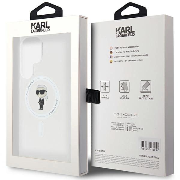 Karl Lagerfeld Iml Ikonik Magsafe Case For Samsung Galaxy S23 Ultra - Transparent