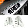 ABS матовый для Nissan Sentra 2016 2017 2018 автомобильный подлокотник двери оконное стекло кнопка управления подъемом панели крышка отделка