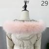 Women Neckerchief Faux Fur Collar Fluffy Collar Warm Wrap Shawl Scarves Soft Fur Scarf Winter Warm