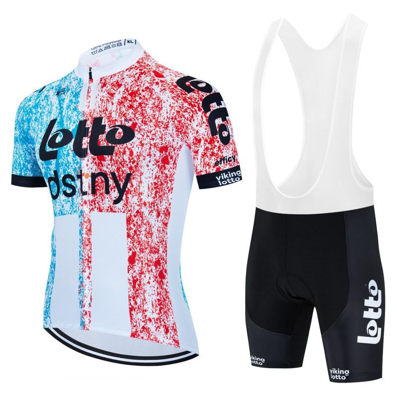 Mens Cycling Jersey Set Breathable Quick-Dry Mountain Road Bike Apparel Performance Wear
