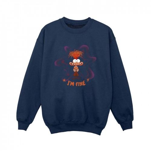 Inside Out 2 Boys IÂ´m Fine Sweatshirt