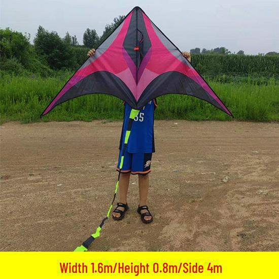 Воздушный змей Prairie для детей 1,1 м/1,6 м в клетку — легко управлять с помощью печати высокого разрешения