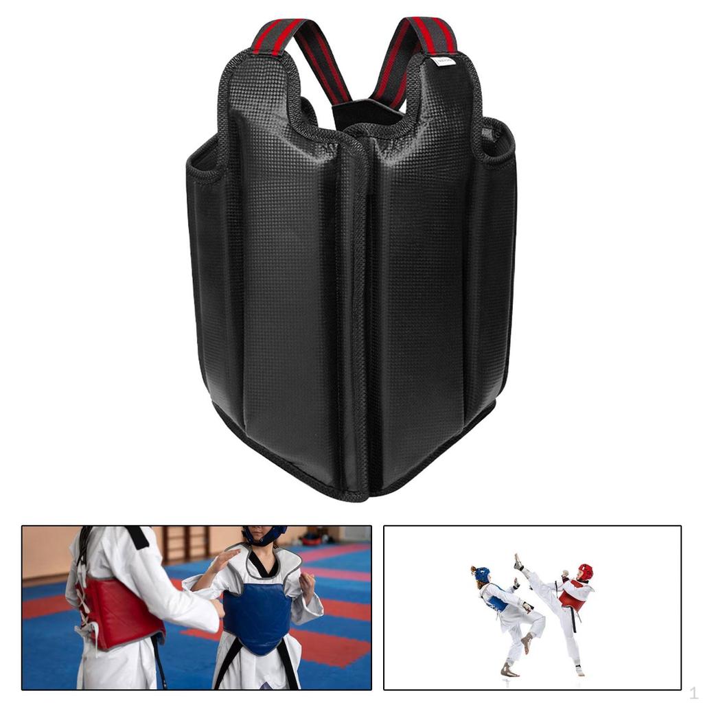 Chest Protector Protective Gear Rib Shield Taekwondo Vest for Mma Sanda Grappling