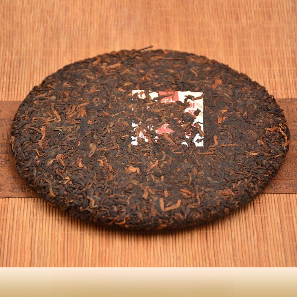 Yunnan Menghai Red Mark Pu-erh 357 г, выдержанный выдержанный чайный блин, натуральный премиум-класса для здоровья