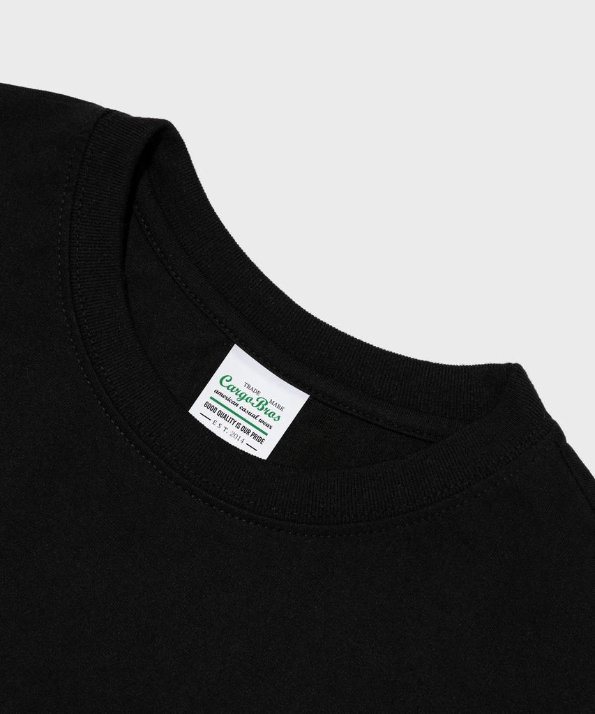 CARGOBROS C Logo Short Sleeve T-Shirt (Black)
