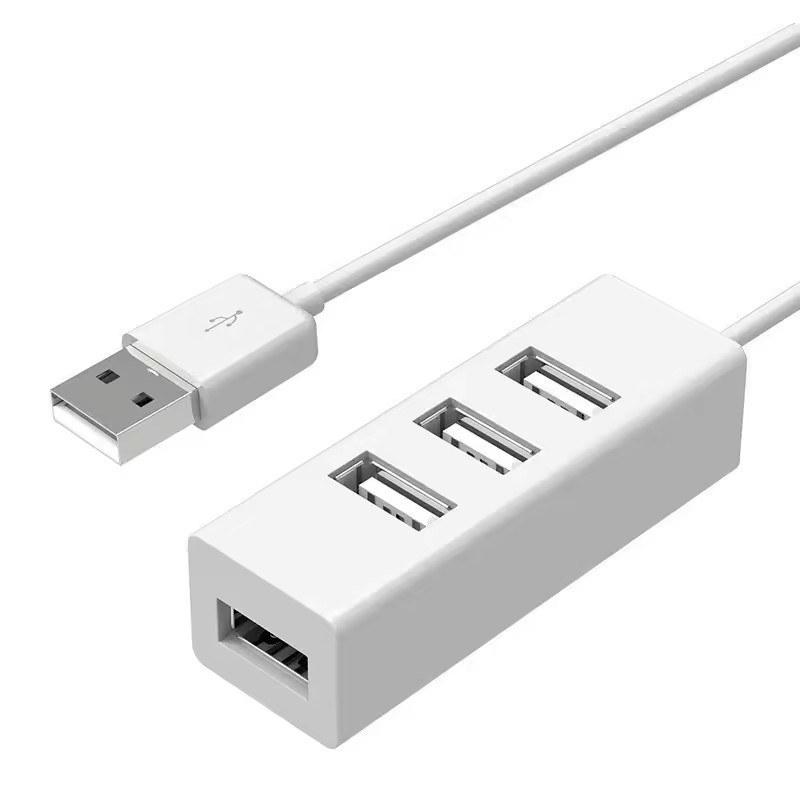 Концентратор USB 2.0 Multi Expander Hub USB Splitter Power Adapter High Speed 4 Port In One для ПК Компьютерные аксессуары
