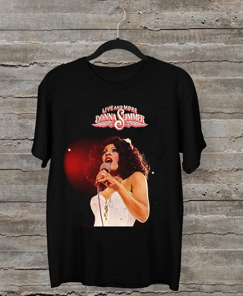 NEW Donna Summer - Donna Summer Black Size S-5Xl Shirt Unisex T-Shirt
