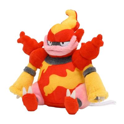 POKEMON Центральная оригинальная плюшевая фигурка покемона Booburn 15.6×16×16(В×Ш×Г:см)