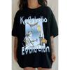 Korn Band T-shirt Men Women Oversized Streetwear Y2k Retro Hip Hop Harajuku High Street Short Sleeve Comfortable Casual Loose Female Male Clothing