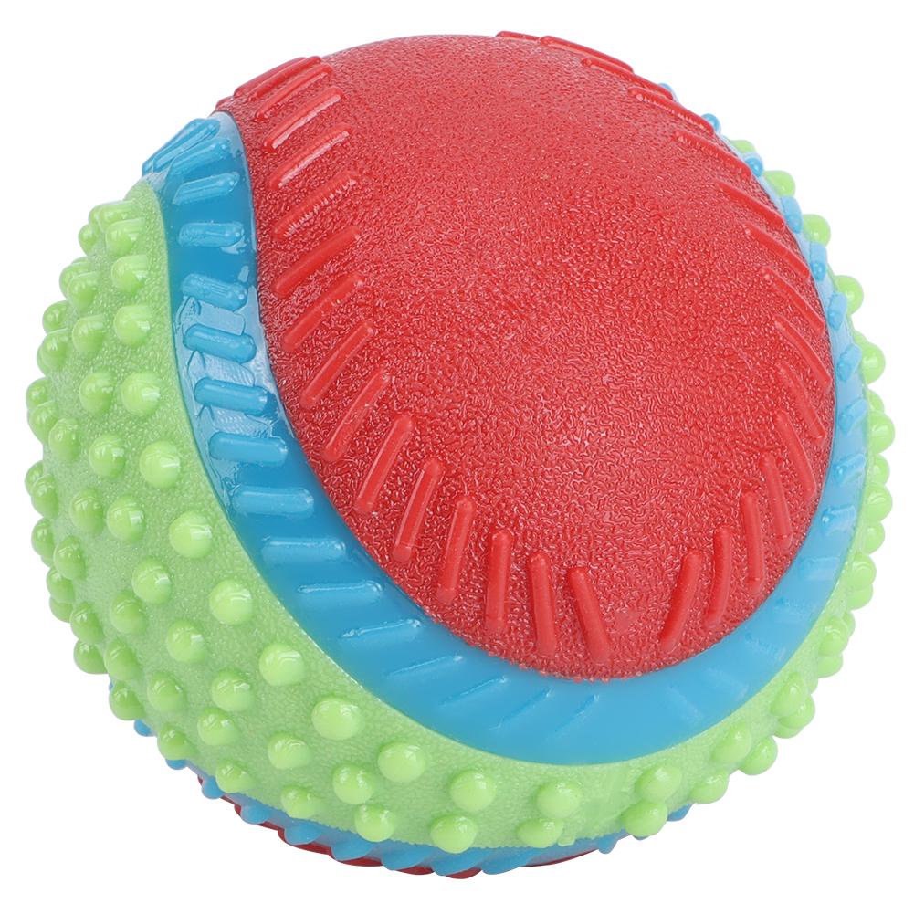 Домашние собаки резиновый эластичный мяч жевать скрежет зубов безопасная дрессировка интерактивная игрушка