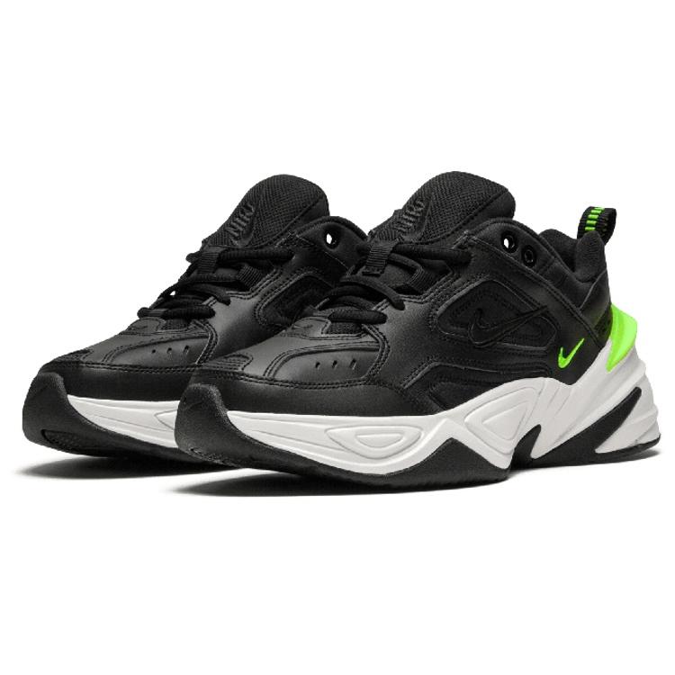 Nike M2K Tekno Черно-желтые Женские AO3108-002