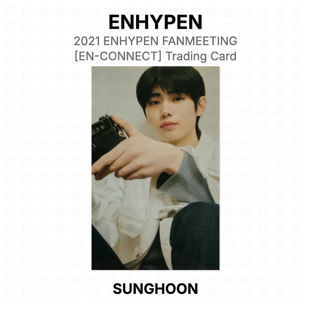 ENHYPEN 2021 ФАН-ВСТРЕЧА ENHYPEN [EN-CONNECT] Торговая карточка Официальная фотокарточка
