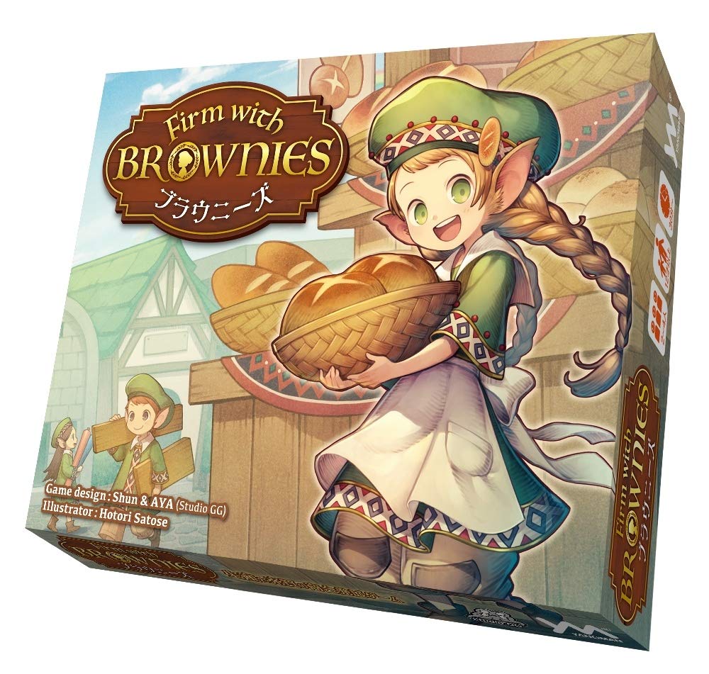 Ферма Яноман с изданием Brownies:2 - Настольная игра о развитии торговой компании через производство и торговлю. Количество игроков: 2-4. Игра де