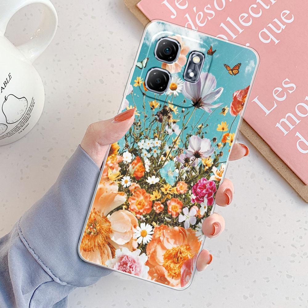 Чехол для Infinix Smart 9 X6532, противоударный, прозрачный, из мягкого силикона TPU, чехол для телефона для Infinix Smart 9 X6532, новый чехол с принтом