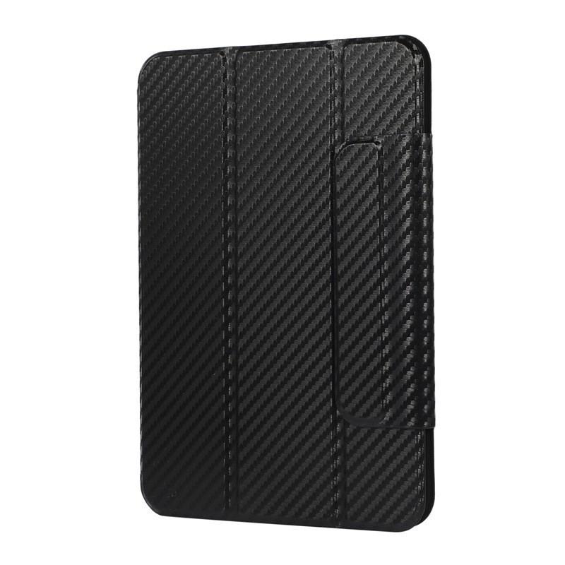 Carbon Fiber Magnetic Folio Case IPad Mini 6 Pro 11 12.9 With Stand Sleep Wake TPU Cover Business Style
