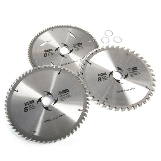 8-дюймовый 200-мм 40T/60T/80T универсальный инструмент для пилы из сплава карбида древесины