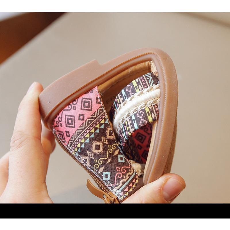 Новые летние сандалии для девочек - Туфли-принцессы в богемном стиле с мягкой подошвой и кисточками для малышей и маленьких девочек