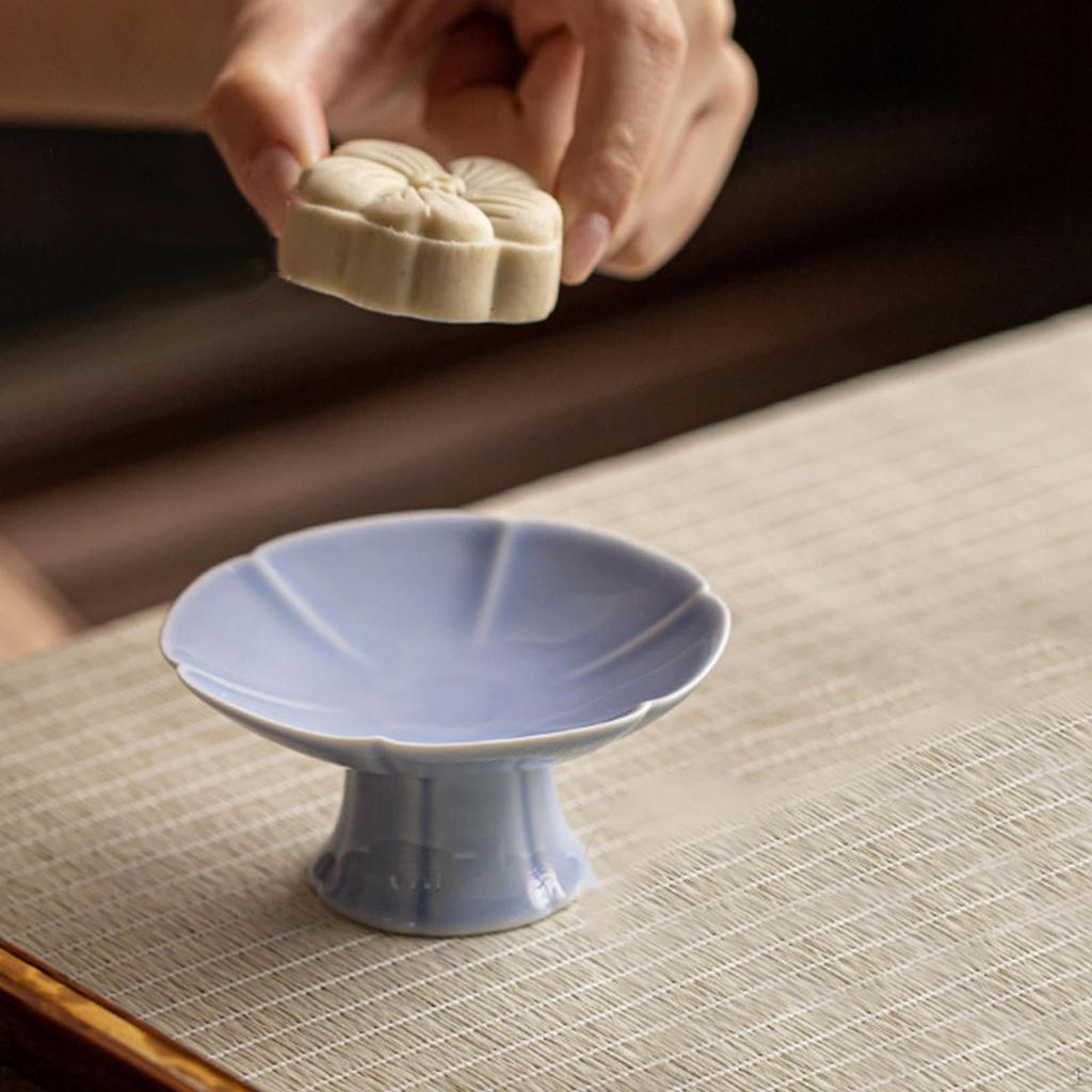 Керамическая подставка для торта, фруктовница, поднос на ножке для десертного стола и вечеринки