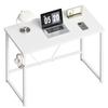 Maihail Desk PC Desk Study Desk Box White Computer Desk Gaming Compact Living Alone Furniture Table Study Desk Small Work Desk Gaming Desk Ширина 80 x