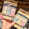 В наличии Sylvanian Families Серия Тройняшек Аниме Мини-Малыш Персидский Кот Фигурка Действия Кукла Сопровождающий Родитель-Ребенок Игрушка Подарок Ребенку