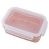 Mini Size Home Round Plastic Refrigerator Crisper Kitchen Food Storage Sealed Box Lunch Grains Tank Sorting Container