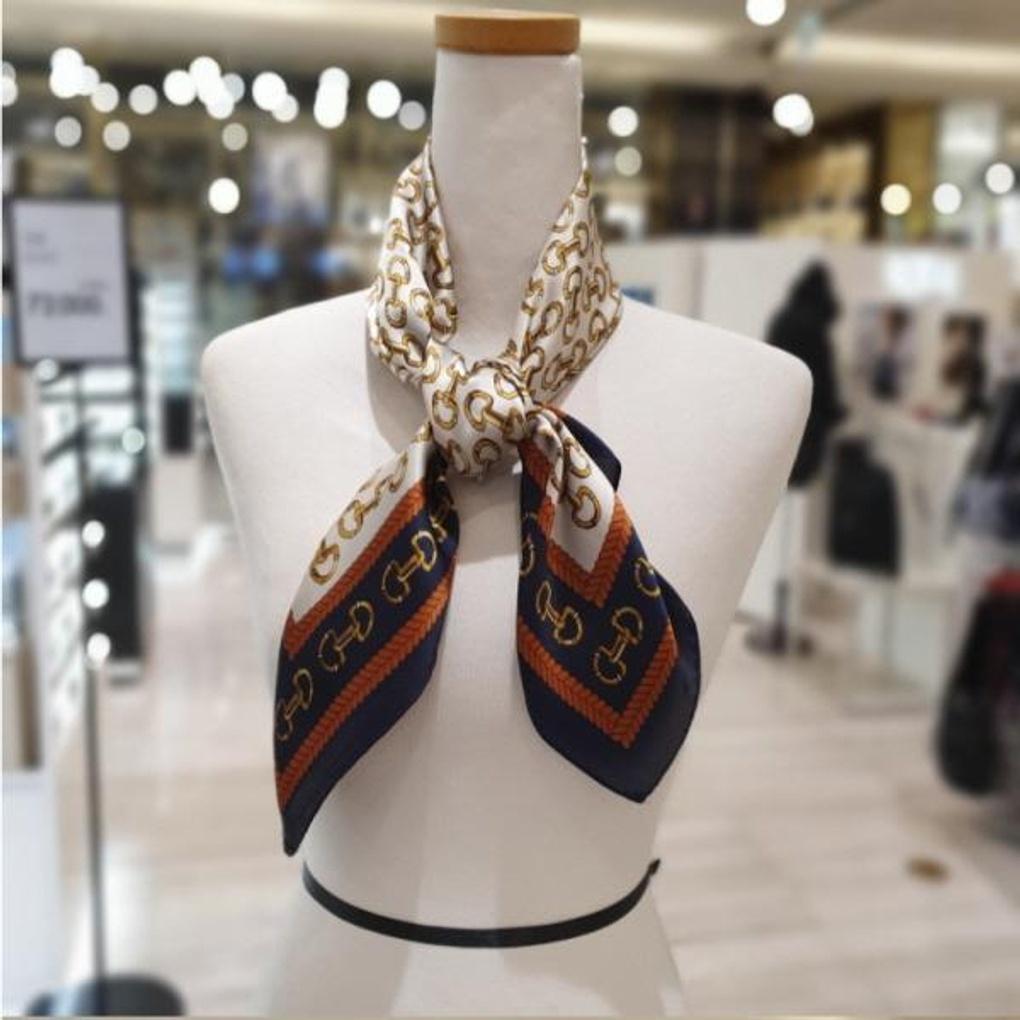 Arnaldo Basini Ring Pattern Scarf ABS-211002E