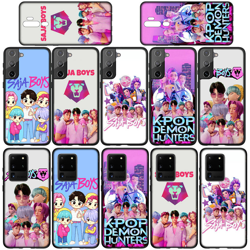 Phone Case for iPhone 17 16 15 Plus X Huawei P30 P20 Lite Redmi Note 14 12 11 13 Pro Max OPPO A60 A80 A40 A18 KPop Saja Demons Boys Jinu Hunters Cover