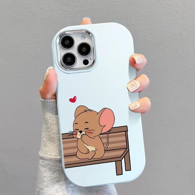 Подходит для чехла на мобильный телефон Apple 11promax мультяшный 11 милый iPhone11 противоударный 11 супер милый мышонок Джерри
