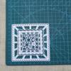 Square Metal Cutting Dies Flower Stencil Template for Scrapbooking Paper Craft Gift Decor Die Cut