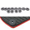 4pcs Car Fastener Universal Floor Mat Clips Buckles Carpet Fixed Clamp Rivet Auto Fastener Skid Resistant