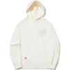 Li Ning Reignite Series Comfortable Casual Loose Simple Hoodie Unisex Hoodies Off-White AWDUB49-1