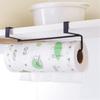 Metal Toilet Kitchen Accessories Under Cabinet Paper Roll Rack Tissue Hanger Towel Holder