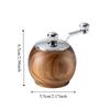 Wooden Spherical Pepper Grinder Hand-cranked Salt and Pepper Bottle Pepper Mill  Pasta