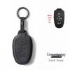 Lynk&Co 03 Suede Key Case: Elegant Unisex Protective Cover with Pendant and Buckle.