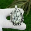 Friendship Day Sale 925 Sterling Silver Natural Green Swiss Opal Pendant Jewelry