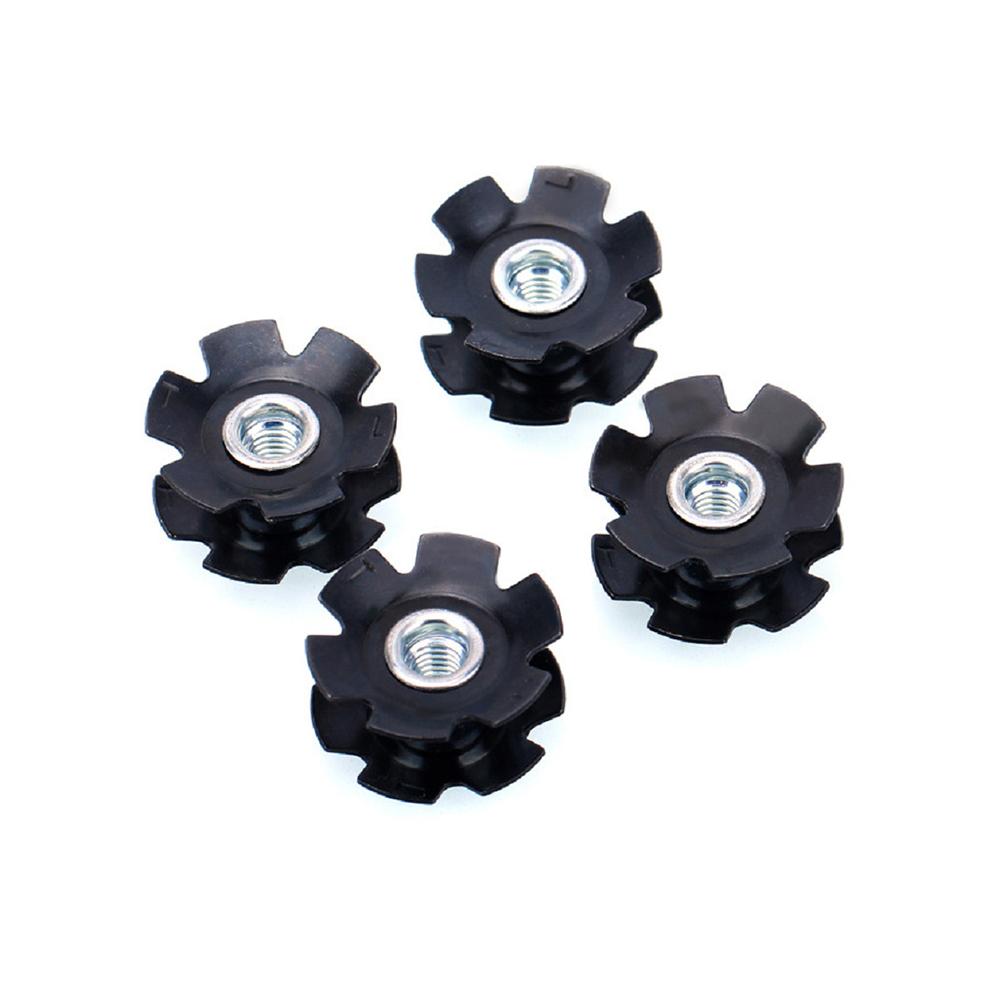 Ahead Steer tubes 28.6mm Bike Headset Star Nuts Fastening Bolts Front Fork Mount Core Fangled Nut