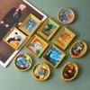 Creative Retro Art Refrigerator Magnet - Famous Painting Photo Frame