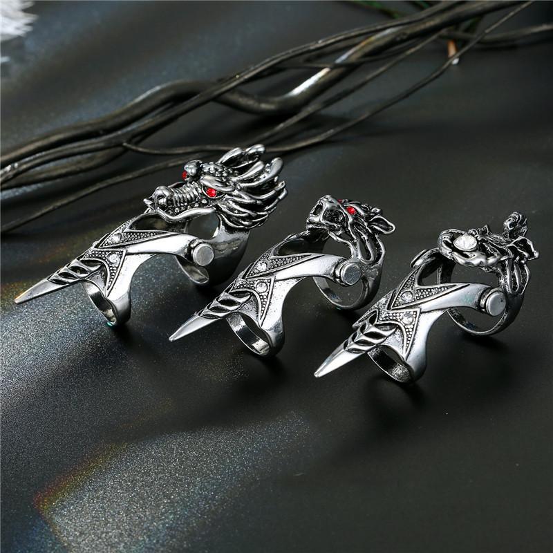 Jewelry Rings, Domineering Faucets, Eight Types of Rings, Bendable Rings, Fashionable Skull Rings